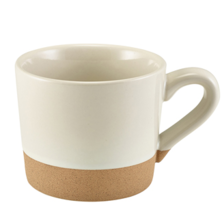 GenWare Kava White Stoneware Coffee Cup 28.5cl 10oz (Box Of 6)