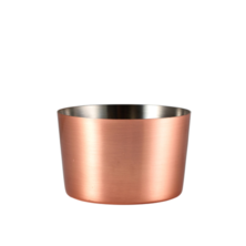 Copper Plated Plain Mini Serving Cup 23cl / 8.1oz (Box Of 12)