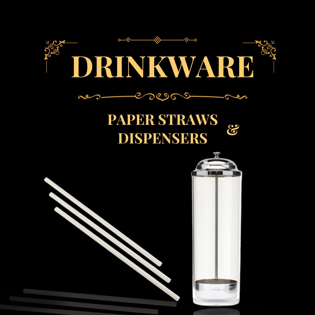 Paper Straws & Dispensers banner