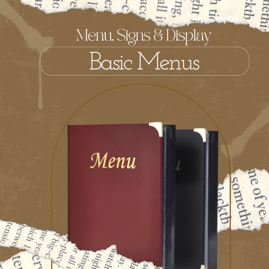 Basic Menus