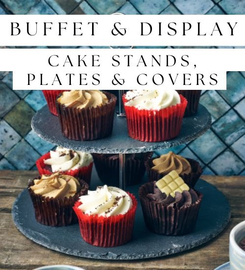 Cake Stands, Plates & Covers