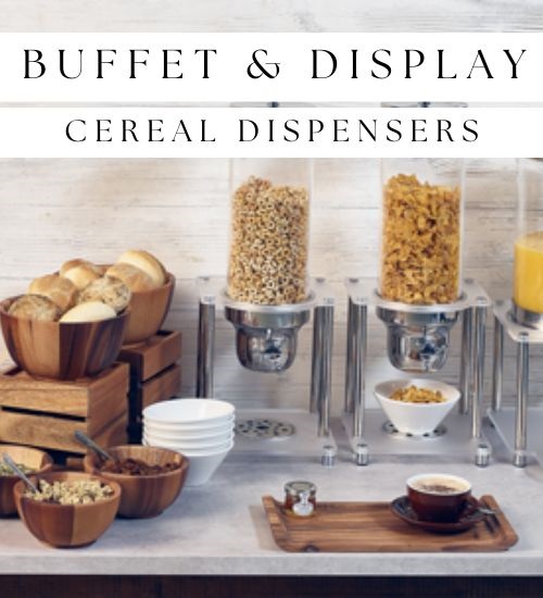 Cereal Dispensers & Jars