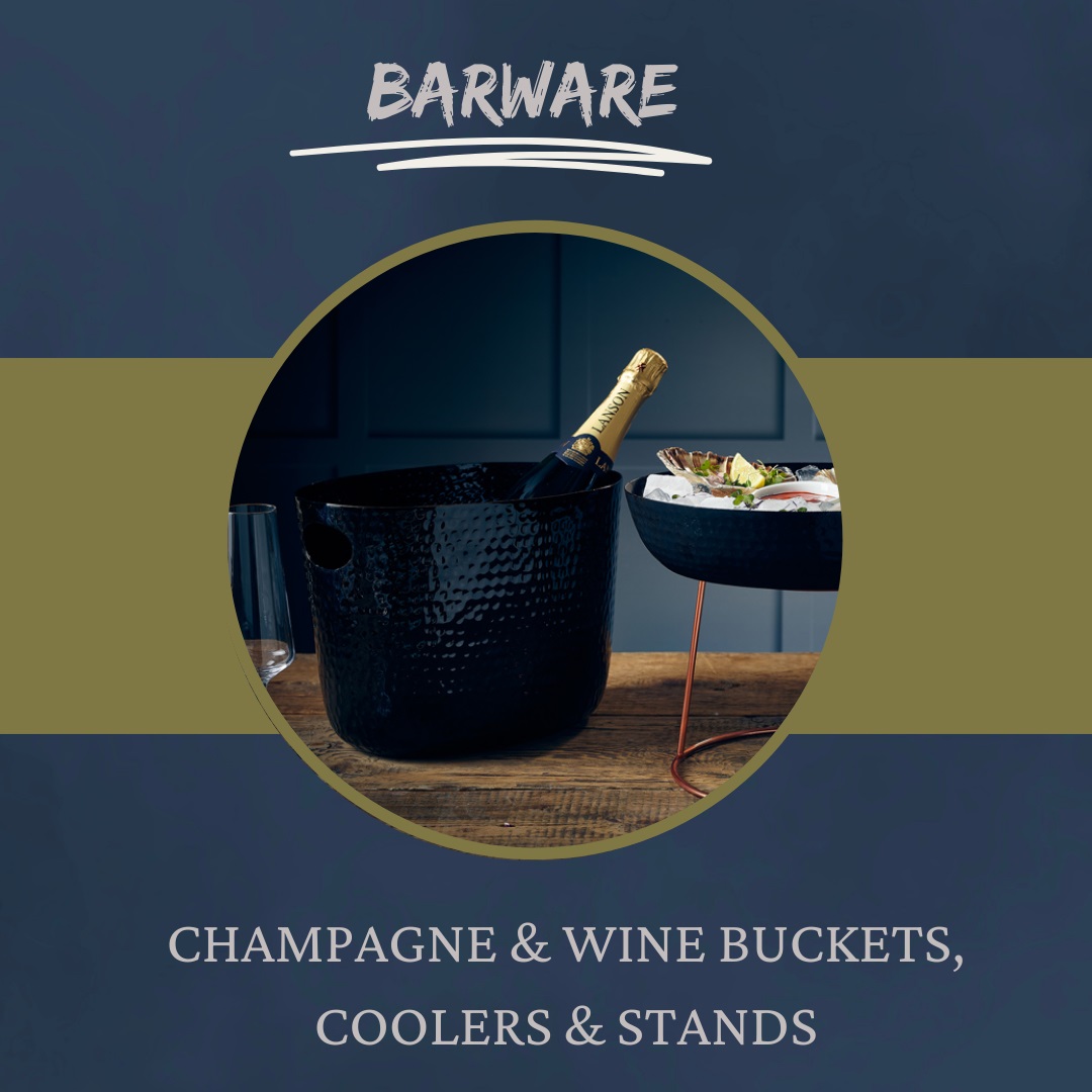 Champagne and Wine Buckets, Coolers & Stands