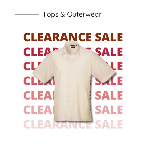 Clearance Tops & Outerwear