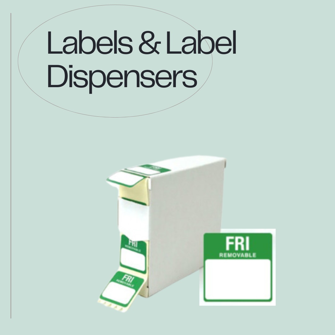 Labels & Label Dispensers