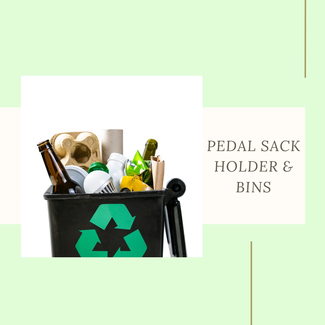 Pedal Sack Holder & Bins