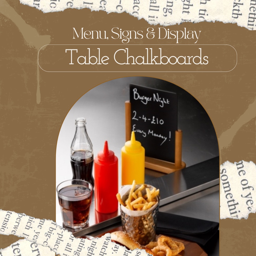 Table Chalkboards