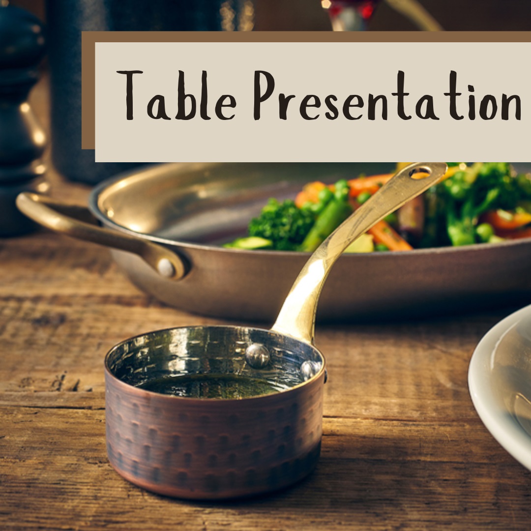 Table Presentation