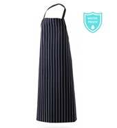 Waterproof Bib Apron Navy/White Stripe