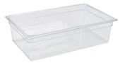 Food Pan Gastronorm Polycarbonate GN1/1 53cm X 32.5cm X 15cm Deep