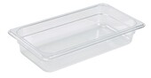 Food Pan Gastronorm Polycarbonate GN1/3 32.5cm X 17.6cm X 6.5cm Deep