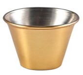 Gold Plated Plain Ramekin (Box Of 24)