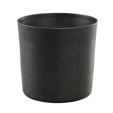 Serving Cup Vintage Steel Black 8.5 X 8.5cm (Box Of 12)