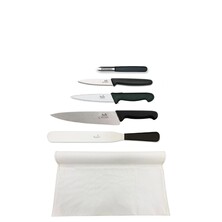Knife Set Smithfield Medium With 23cm Cooks Knife In Cotton Wallet