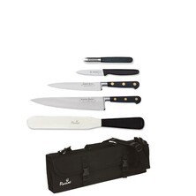 Knife Set Sabatier Medium With 25cm Cooks Knife In KC210 Case