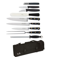 Knife Set Sabatier Large With 20cm Cooks Knife In KC210 Case