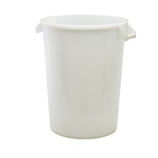 Polyethylene Bin White 100 Litre 51.5 X 67cm (Dia X H)