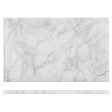 White Marble Agra Melamine GN 1/1 Slab 53 X 32.5 X 1.5cm