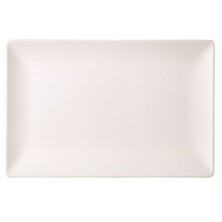 Luna Stoneware White Rectangular Plate 30 x 20cm (Box Of 6)