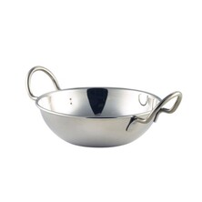 Balti Dish With Handle Stainless Steel 13 X 4cm 46.5cl / 16.25oz (Box Of 12)