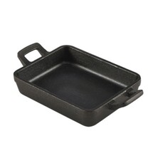 Mini Rectangular Dish Cast Iron 14 x 11 x 3cm 28cl / 10oz (Box of 6)