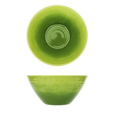 Casablanca Glazed Melamine Bowl 20.5 x 9.5cm Light Green