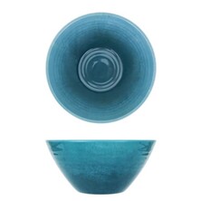 Casablanca Glazed Melamine Bowl 20.5 x 9.5cm Light Blue