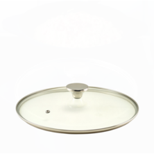 GenWare Glass Lid For Cast Aluminium Casserole Dish 28cm