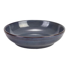 Terra Stoneware Rustic Blue Coupe Bowl 23cm (Box Of 6)