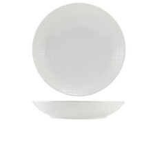 Incise Porcelain Lavara Coupe Bowl 25.5cm (Box of 4)