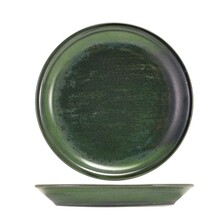 Terra Porcelain Aqua Green Coupe Plate 19cm (Box Of 6)