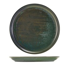 Terra Porcelain Aqua Green Coupe Plate 27.5cm (Box Of 6)