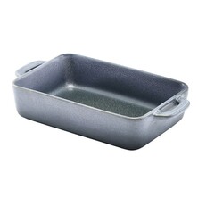 Forge Graphite Stoneware Rectangular Dish 16 X 10.5 X 4cm (Box Of 6)