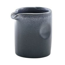 Forge Graphite Stoneware Pinched Jug 9cl/3.2oz (Box Of 6)