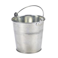 Serving Bucket Galvanised Steel 12 X 11.5cm 80cl / 28oz (Box Of 12)