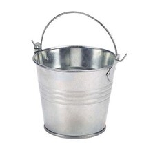 Serving Bucket Galvanised Steel 8.5 X 7cm 30cl / 10.6oz (Box Of 12)