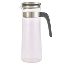 Glass Water Jug With Stainless Steel Lid 1.5L / 52.5oz