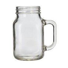 Genware Glass Mason Jar 50cl / 17.5oz (Box Of 12)