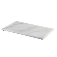 White Marble Platter 32 x 17.5cm GN 1/3