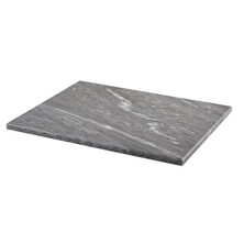 GenWare Dark Grey Marble Platter 32 X 26cm GN 1/2