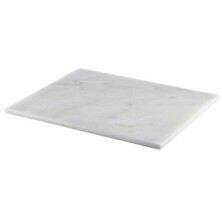 White Marble Platter 32x26cm GN 1/2