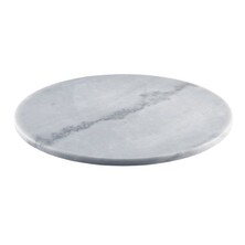 Grey Marble Platter 33cm Dia