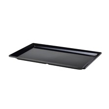 Melamine Platter GN 1/1 53cm X 32cm Black