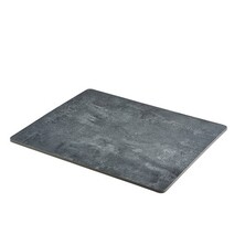 Concrete Effect Melamine Platter GN 1/2, 32.5 X 26.5cm (L X W)