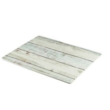 White Wash Wood Effect Melamine Platter GN 1/2 32.5cm X 26.5cm