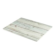 White Wash Wood Effect Melamine Platter GN 1/3 32.5 X 17.5cm