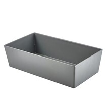 GenWare Matt Grey Melamine Buffet Box GN1/3