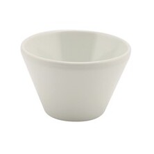 White Melamine Conical Buffet Bowl 8.5 X 5cm (Dia X H) - 20cl/7oz