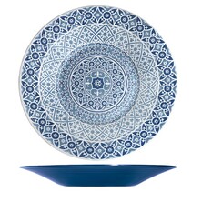 Marrakesh Blue Melamine Bowl 48 X 6cm