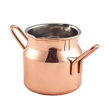 Copper Mini Milk Churn 5 X 5cm 7cl / 2.5oz (Box Of 12)